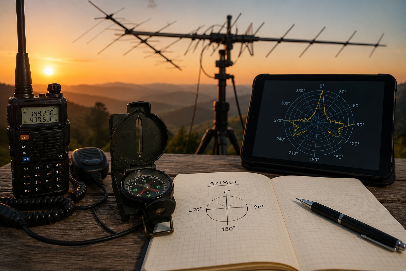 Azimut Haritası Nedir? Yönlü Antenlerde Doğru Yön Bulma